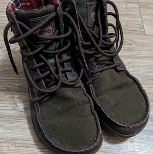 Lems Barefoot Vegan Lace up Boots